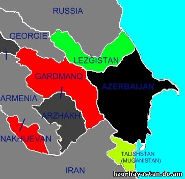 georgia armenia azerbaijan map. ARMENIAN MAP, KARABAGH MAP,